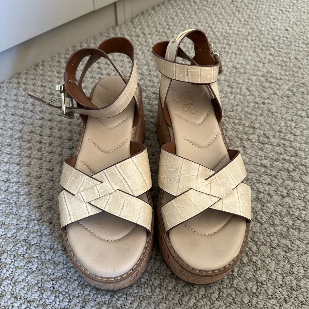 Franco Sarto Platform Sandals